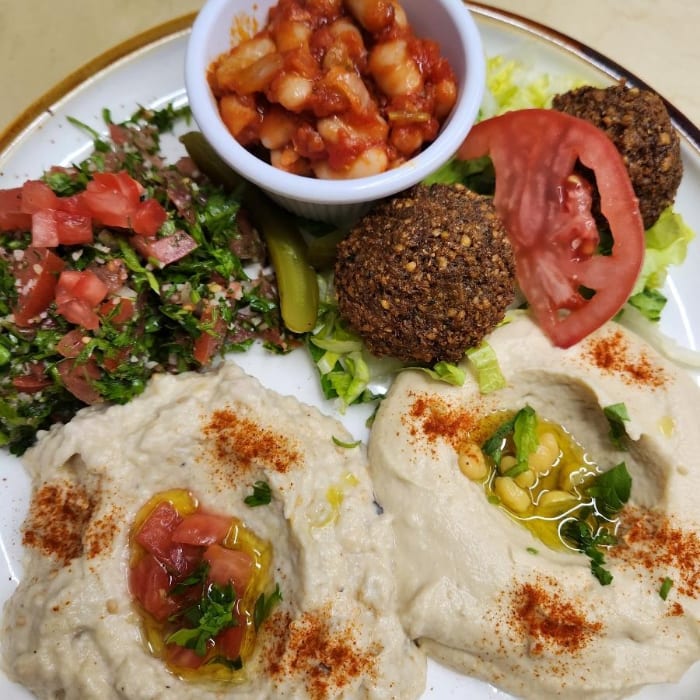 Vegetarian Combo Platter.
