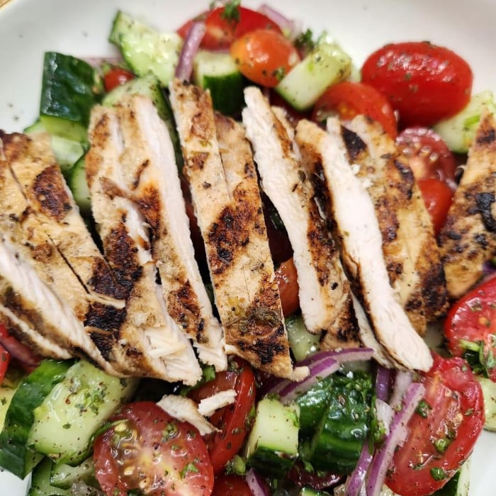 Israeli Salad.