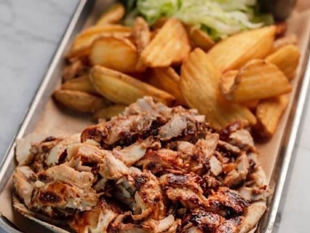 Chicken Shawarma Platter.