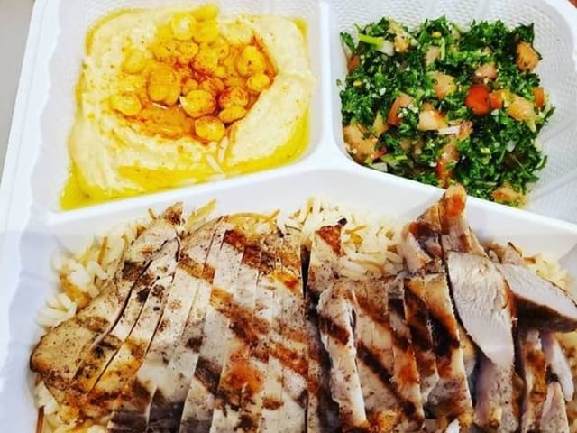 Grilled Chicken Combo.
