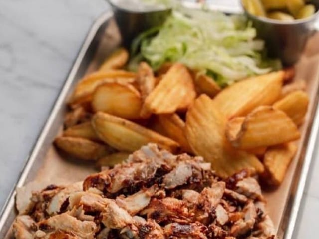 Chicken Shawarma Combo.